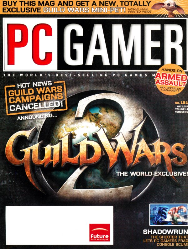 PC Gamer US   Issue 161 (May 2007) cover